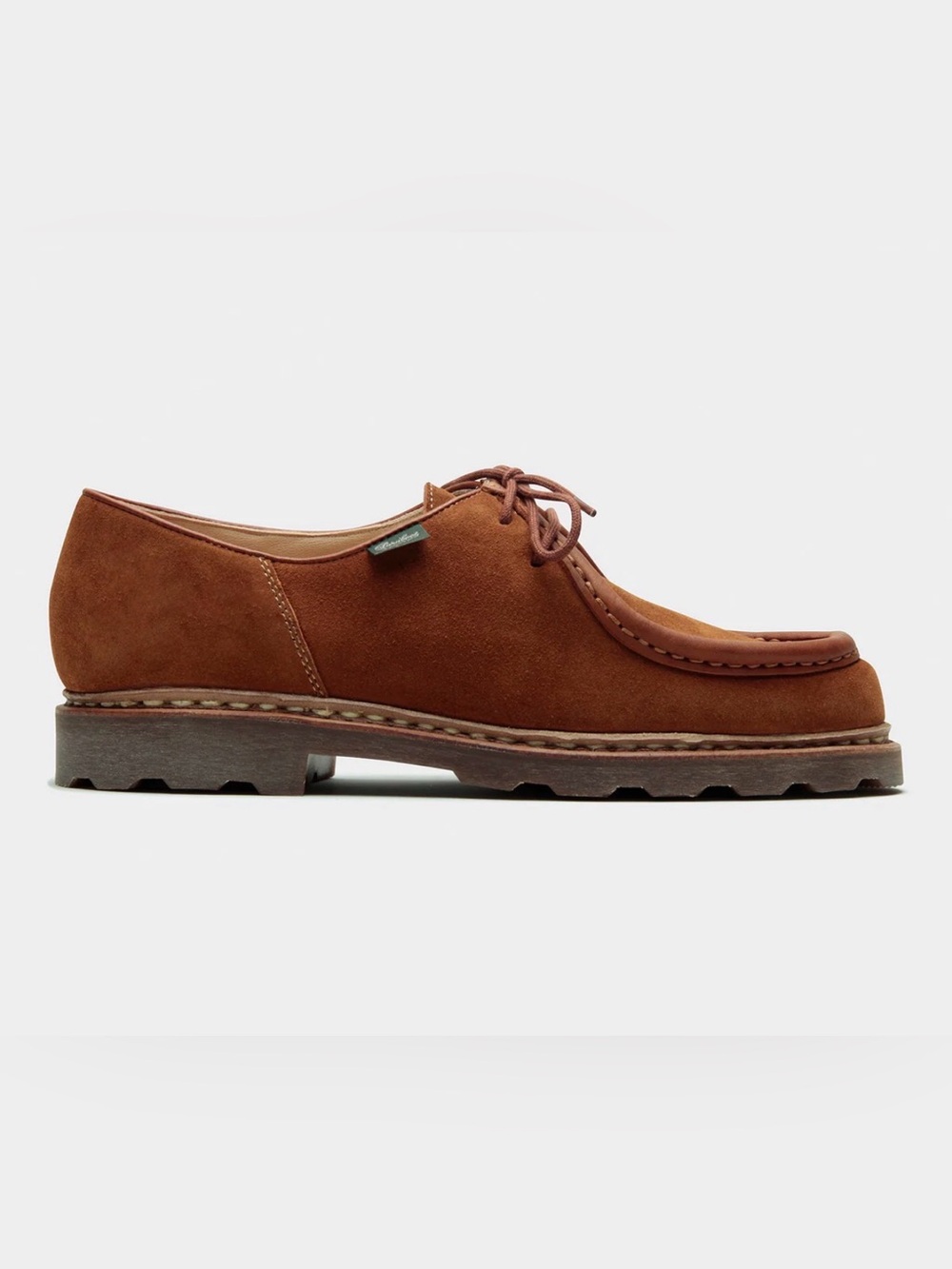 Paraboot Suede Michael Derby Shoe - Picture 3 of 11